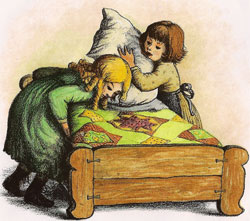 Illustration for article titled Little House In The Big Woods: "I Play With A Pig Bladder Like It's A Balloon"
